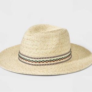 Light Marled Panama Hat New
